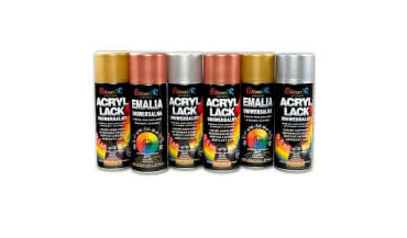 Metaliczne lakiery dekoracyjne firmy Pol-Expo Eurocolor 
