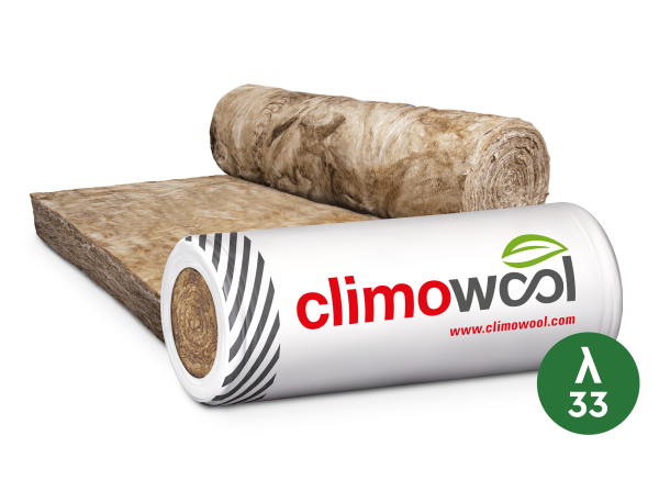 Mineralna wełna szklana climowool DF33
